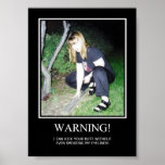 Warning posters