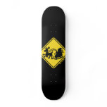 Warning Santa Claus Ahead! skateboards