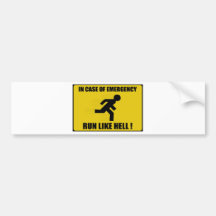 Warning_sign_57 Bumper Stickers