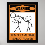 banjo player posters