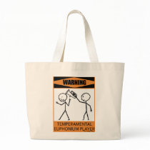 Warning Temperamental Euphonium Player Bags