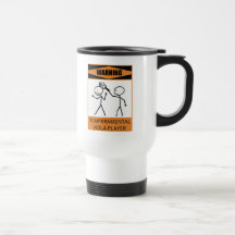 Warning Temperamental Viola Player Coffee Mugs
