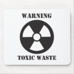 Warning - Toxic Waste mousepads