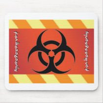 Warning! Use at Own RISK! Mousepads