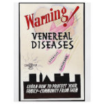 Warning Venereal Diseases flyers