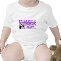 WARNING Watch For Flying Objects! T Shirt