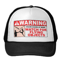 WARNING Watch For Flying Objects! Trucker Hat