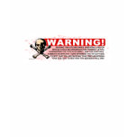 Warning-White t-shirts