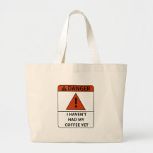 WarningNOCOFFEE Bag