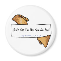 Warped Fortunes...Don't Eat...Magnet