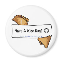 Warped Fortunes...Nice Day...Magnet
