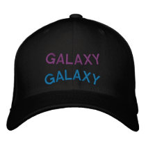 Warped Galaxy Hat Embroidered Baseball Cap