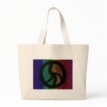 Warped Peace Sign bags