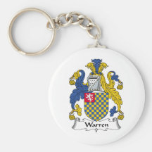 Warren Family Crest Keychain
