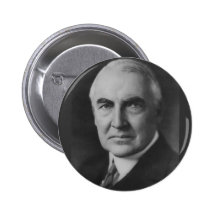Warren G. Harding 29th President Button