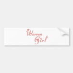 Warren Girl tee shirts Bumper Stickers