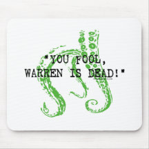 Warren is dead H. P. Lovecraft Mouse Pads