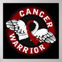 Warrior 14C Head and Neck Cancer Posters