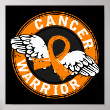 Warrior 14C Kidney Cancer Print