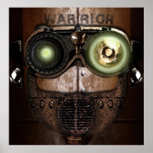 Warrior Bot Posters