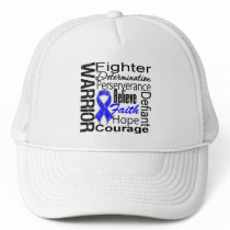 Warrior Collage Rectal Cancer Mesh Hat