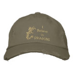 Warrior Dragon embroidered hats