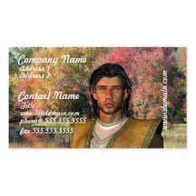 Warrior Elf Business Cards