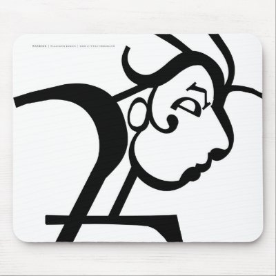 Warrior Mousepad by scerha