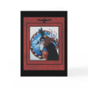 warrior note card