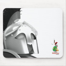 Warrior of Brasil - Mousepad