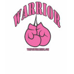 Warrior Pink Boxing Gloves t-shirts