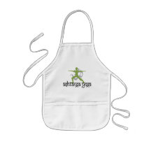 Warrior Pose Ashtanga Yoga Gift Apron