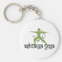 Warrior Pose Ashtanga Yoga Key Chain