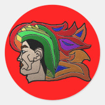 Warrior Sticker
