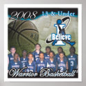 Warriors13U posters