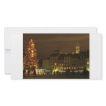 Warsaw Old Town at Christmas photo cards