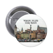 WARSAW POLAND STARE MIASTO OLD TOWN PIN