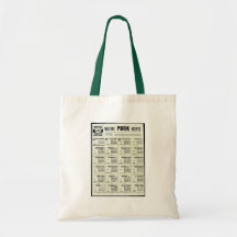Wartime Pork Recipes Bags