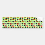 Wasabi Green Sushi Bumper Stickers