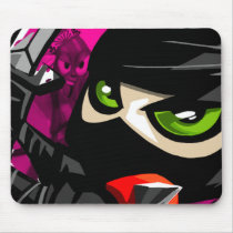 Wasabi - Purple background Mousepad