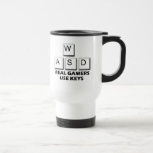 WASD - Real Gamers Use Keys Coffee Mug