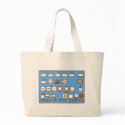 WASH AND IRON POETRY PICTOGRAMS bags