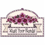 "Wash Your Hands!" - Decorative Sign - 41 photo sculptures