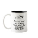 Wash your mouth out with soap mugs