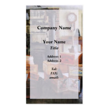 Washboards and Soap Business Cards
