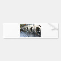 Washing machine bumper stickers