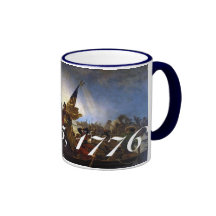 WASHINGTO CROSSING THE DELAWARE COFFEE MUG