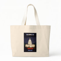 Washington American Airlines Canvas Bag