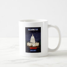 Washington American Airlines Mugs