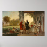 Washington and Lafayette Print